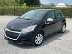 Peugeot 208 1.0i LIKE 11/2016 75 000km Airco, Auto's, 50 kW, Electronic Stability Program (ESP), Zwart, Bedrijf