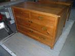 OUDE MASSIEVE DUITSE GRENEN COMMODE, Antiek en Kunst, Ophalen