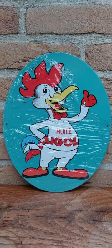 Belle enseigne publicitaire Huile Igol + livret d'accompagne, Enlèvement ou Envoi, Neuf, Voitures