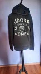 Sweat-shirt avec capuche., Taille 36 (S), Noir, Jack  and Jones, Porté