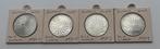 4 zilvermunten 1/2 ounce Duitsland, Timbres & Monnaies, Enlèvement ou Envoi, Allemagne
