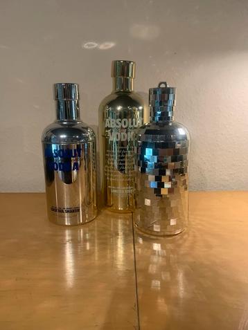 Absolut sparkle cover flessen beschikbaar voor biedingen