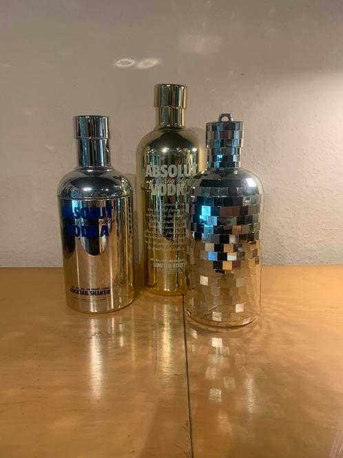 Absolut sparkle cover flessen, Huis en Inrichting, Overige Huis en Inrichting, Zo goed als nieuw, Verzenden