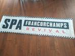 Drapeau Spa Francorchamps Revival. 200x60cm. Voir photos., Collections, Comme neuf, Enlèvement ou Envoi