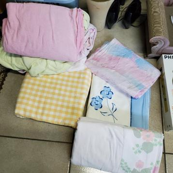 Lot de draps (lit double), Enlèvement, Comme neuf