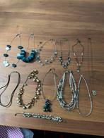 Set van 11 halskettingen en 1 armband, Overige materialen, Verstelbaar, Overige kleuren, Ophalen of Verzenden
