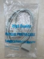 High-quality parallel printer cable - lengte 1,8 meter NIEUW, Enlèvement ou Envoi, Neuf