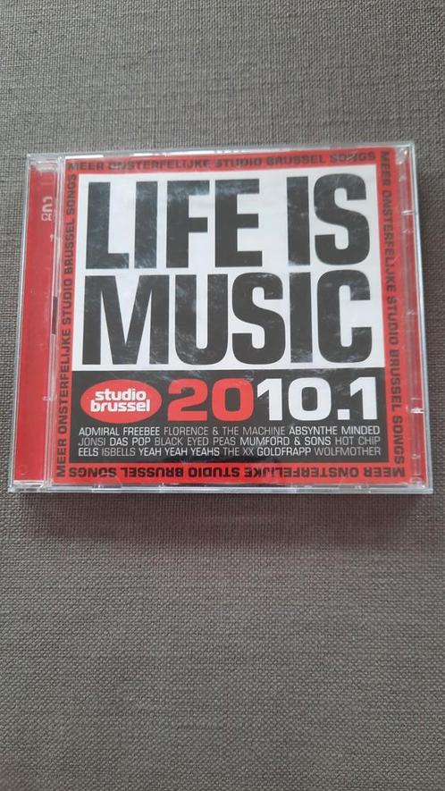 2cd Life is music 2010.1 (verzending inbegrepen), CD & DVD, CD | Compilations, Comme neuf, Pop, Enlèvement ou Envoi