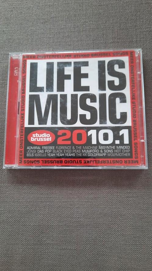 2cd Life is music 2010.1 (Studio Brussel), Cd's en Dvd's, Cd's | Verzamelalbums, Zo goed als nieuw, Pop, Ophalen of Verzenden