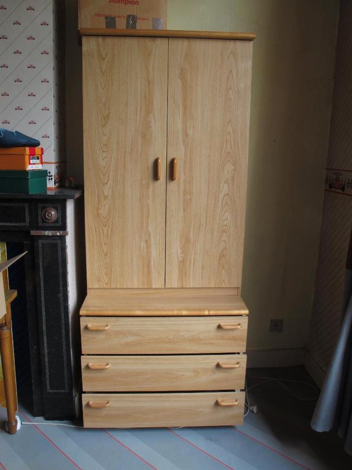 meuble de rangement en bois, Maison & Meubles, Armoires | Casiers, Utilisé, Enlèvement