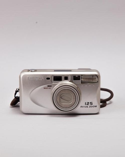 Minolta Riva 125 compactcamera - perfecte staat - fon, Audio, Tv en Foto, Fotocamera's Analoog, Zo goed als nieuw, Compact, Minolta