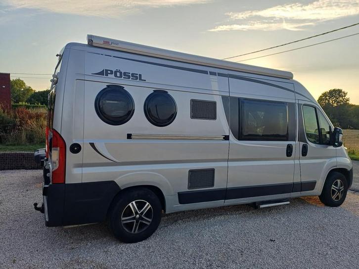Fourgon aménagé, Caravans en Kamperen, Mobilhomes, Particulier, Pössl, Elektrisch, Airconditioning, Elektrische opstap, Ophalen