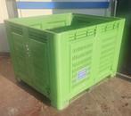 Palletboxen gebruikt 120x100x85 cm. Inhoud 715 liter, Ophalen