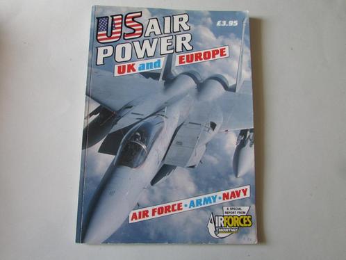 US AIR POWER, U.K. and  EUROPE, SPECIAL, Verzamelen, Militaria | Algemeen, Boek of Tijdschrift, Ophalen of Verzenden