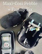 MaxiCosi Pebble met Isofix-station gebruikt, Kinderen en Baby's, Ophalen of Verzenden, Isofix