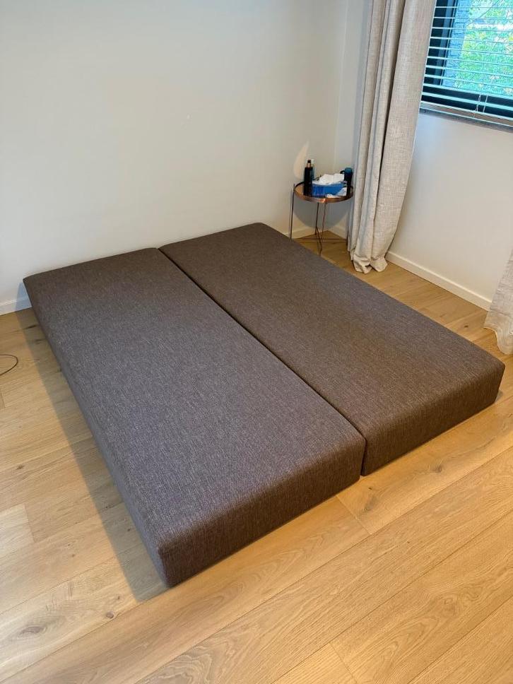 2x 80cm bedbodems, Huis en Inrichting, Slaapkamer | Matrassen en Bedbodems, Zo goed als nieuw, Bedbodem, 160 cm, 200 cm, Tweepersoons