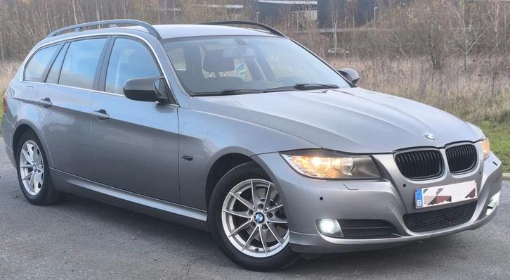 BMW 318d avec demande d'immatriculation elle est prête à imm, Auto's, BMW, Particulier, Alarm, Bluetooth, Cruise Control, Lederen bekleding