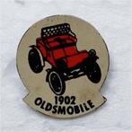 SP0350 Speldje 1902 Oldsmobile rood, Verzamelen, Gebruikt, Ophalen of Verzenden