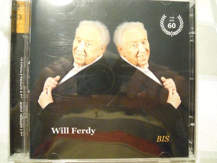 Will Ferdy Bis (2 cd's ) 60 jaar carrière, CD & DVD, CD | Néerlandophone, Comme neuf, Enlèvement ou Envoi