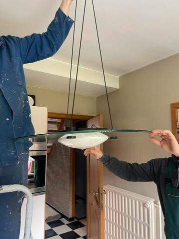 Hanglamp glas  beschikbaar voor biedingen