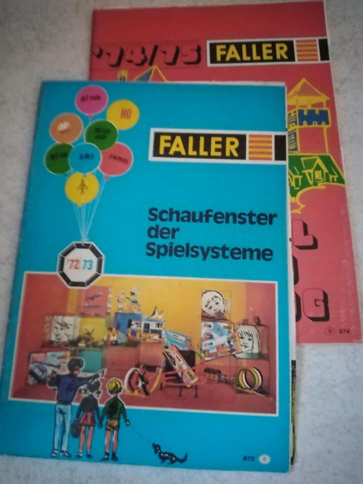 Faller catalogues, Hobby & Loisirs créatifs, Trains miniatures | HO, Utilisé, Livre, Revue ou Catalogue, Autres marques, Enlèvement