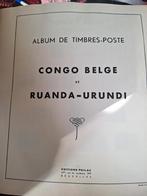 Postzegelalbum van Belgisch Congo, Postzegels en Munten
