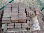Klinkers vierkant, rechthoekig en cirkel, Tuin en Terras, Tegels en Klinkers, Ophalen, Gebruikt, Beton, Klinkers