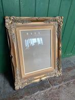 Barok stijl lijst in hout met glas, Ophalen, Gebruikt, Hout