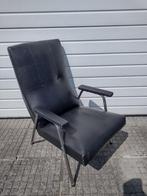 Zetel / sofa / stoel / fauteuil 1 persoon - vintage / retro, Ophalen, Minder dan 50 cm, Minder dan 75 cm, Leer
