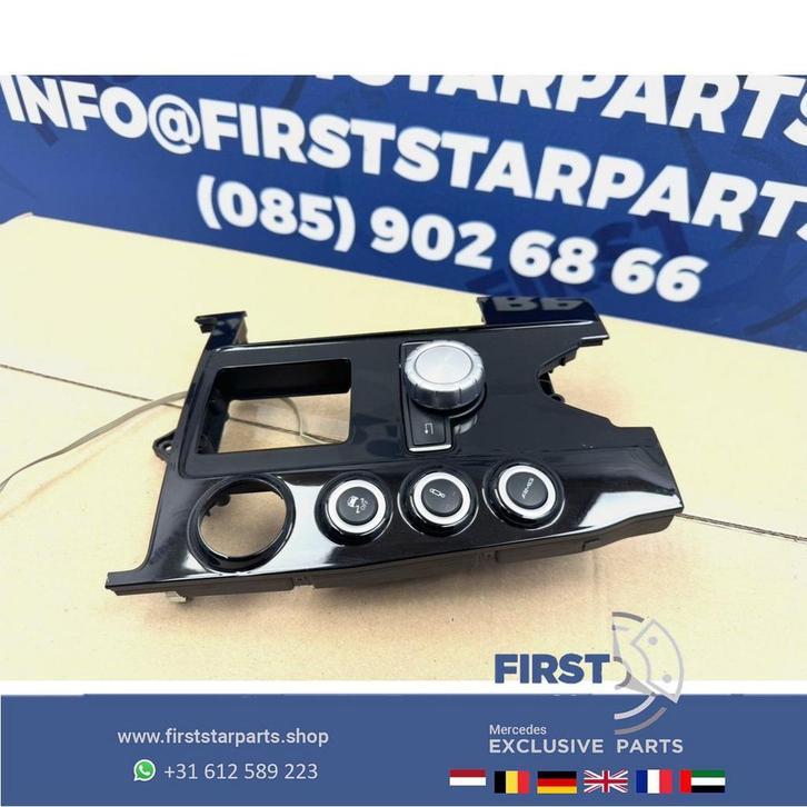 W212 E63 AMG W218 CLS63 AMG midden paneel 63 knop bediening, Auto-onderdelen, Dashboard en Schakelaars, Mercedes-Benz, Gebruikt