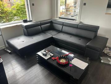Zetel zwart 265 op 225 - breedte ligplaats 90-65cm beschikbaar voor biedingen