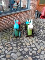 Lapins de fête foraine décoratifs en bois, Enlèvement