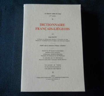 Dictionnaire Français - Liégeois (Jean Haust) - Liège