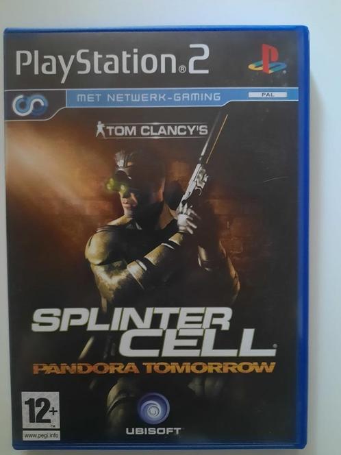 Splinter Cell Pandora Tomorrow, Games en Spelcomputers, Games | Sony PlayStation 2, Zo goed als nieuw, Avontuur en Actie, Vanaf 12 jaar