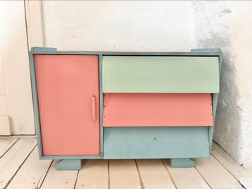 Vintage jaren zestig kleerkast poppen incl. kleren  beschikbaar voor biedingen