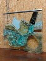 Prachtig Glaskunst Paneel Louis La Rooy voor Van Tetterode, Antiek en Kunst, Ophalen