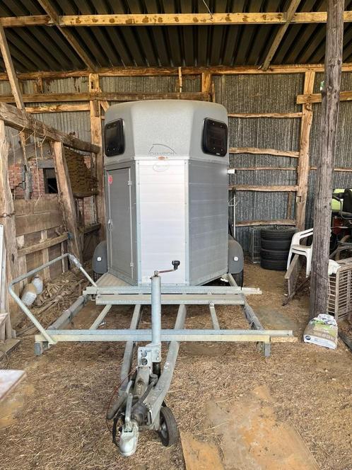 Paardentrailer geschikt voor 2 paarden én koets, Dieren en Toebehoren, Paarden en Pony's | Trailers en Aanhangwagens, Gebruikt