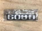 Typeplaatje Mercedes-Benz 608D, Particulier, Te koop