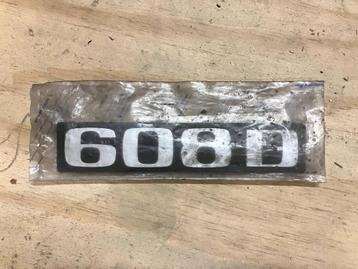 Typeplaatje Mercedes-Benz 608D beschikbaar voor biedingen