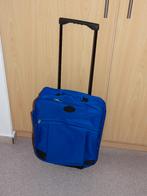 TROLLEY HANDBAGAGE, Enlèvement ou Envoi, Poignée extensible, Bleu, 40 à 60 cm