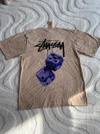 T-shirt Stüssy Dice beige Taille M, Maat 48/50 (M), Beige, Stussy, Nieuw