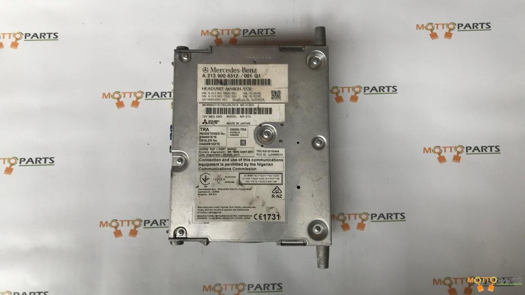 Mercedes-Benz Audio Head Unit E Klasse W213 A2139008312, Auto diversen, Autoradio's, Ophalen of Verzenden