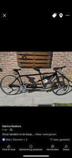 Tandem Trek ,aluminium,zwart, Fietsen en Brommers, Ophalen of Verzenden, Zo goed als nieuw