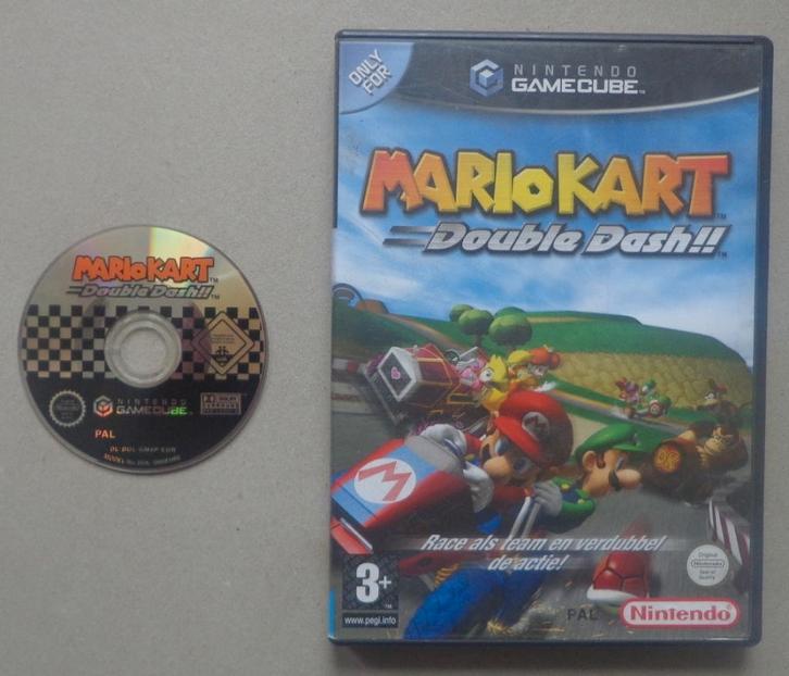 Mario Kart Double Dash voor de Nintendo Gamecube, Games en Spelcomputers, Games | Nintendo GameCube, Gebruikt, Ophalen of Verzenden