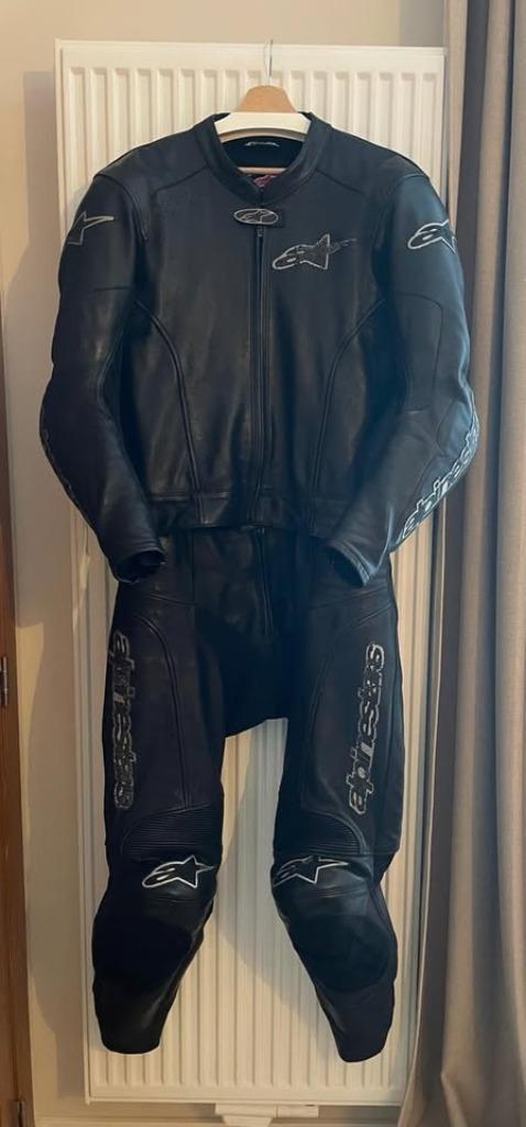 Combinaison moto cuir Alpinestars, Motoren, Kleding | Motorkleding, Combipak, Heren, Tweedehands, Ophalen