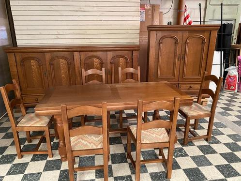 Salle à manger complète, Huis en Inrichting, Complete eetkamers, Gebruikt, 4 tot 6 stoelen, Ophalen