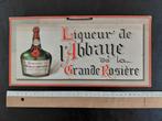 Publiciteit Liqueur de l'Abbaye de la Grande Rosière, Ophalen of Verzenden, Zo goed als nieuw, Reclamebord