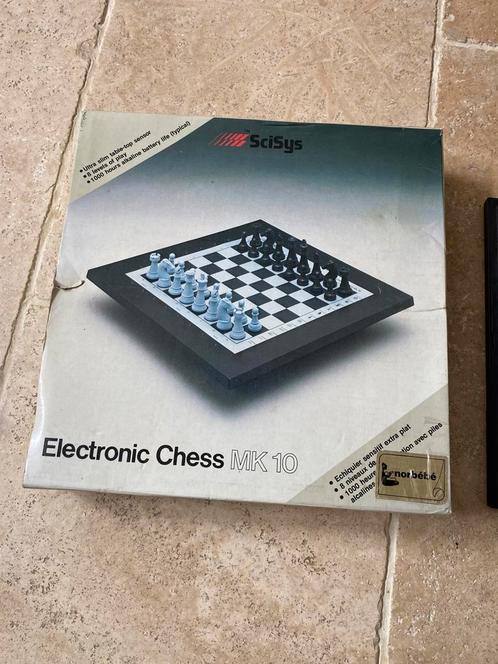Scisys MK 10 elektronisch schaakbord, Hobby en Vrije tijd, Gezelschapsspellen | Bordspellen, Ophalen of Verzenden