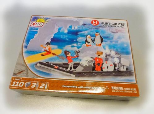 Bouwdoos Hurtigruten Explorer Team – Cobi / Lego, Kinderen en Baby's, Speelgoed | Duplo en Lego, Zo goed als nieuw, Lego, Complete set