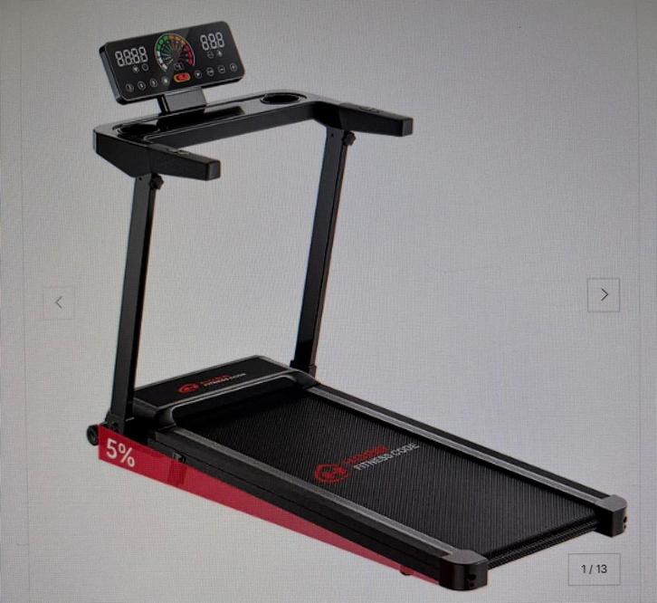 Opvouwbare loopband / wandelband Home Fitness Code, Sport en Fitness, Fitnessmaterialen, Zo goed als nieuw, Ophalen